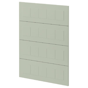 METOD 4 fronts for dishwasher, Stensund light green, 60 cm