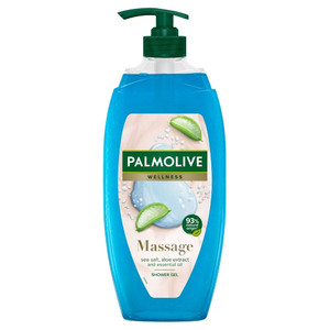 Palmolive Wellness Shower Gel Massage Sea Algae & Aloe 93% Natural 750ml