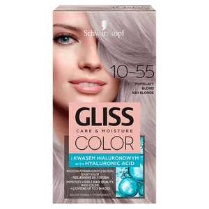 Schwarzkopf Gliss Color Permanent Hair Dye no. 10-55 Ash Blonde
