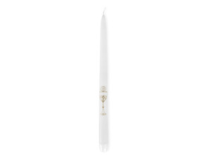 Candle Holy Communion 29cm 4pcs, white