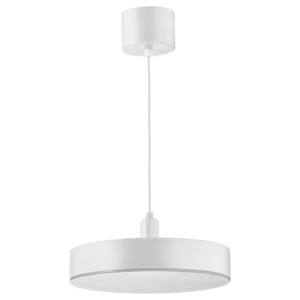 NYMÅNE LED pendant lamp, wireless dimmable white spectrum/white, 38 cm