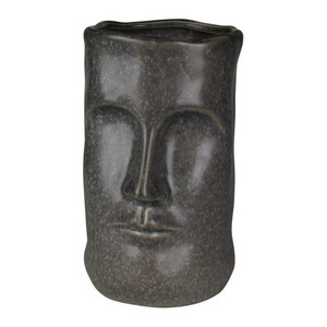 Splendid Vase Lucky 12.5x10.5x18 cm, grey