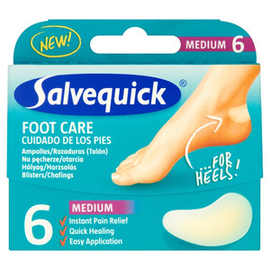 Salvequick Slimming Hydrocolloidal Foot Care - Medium 6pcs