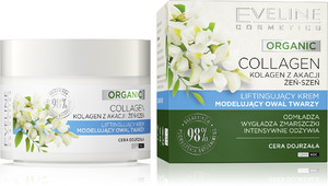 Eveline Organic Collagen Lifting Modelling Day/Night Cream 98% Natural 50ml