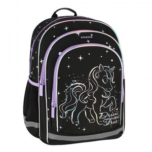 School Backpack Unicorn Holo