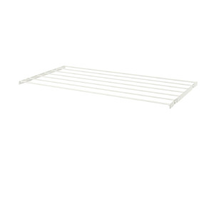 BOAXEL Drying rack, white, 80x40 cm