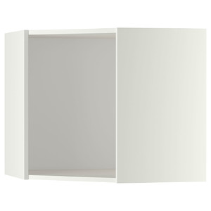 METOD Corner wall cabinet frame, white, 68x68x60 cm