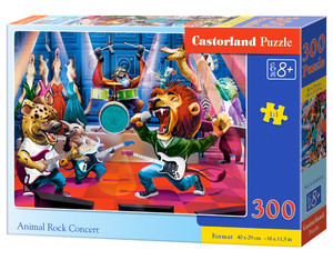 Castorland Children's Puzzle Animal Rock Concert 300pcs 8+