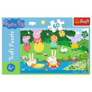 Trefl Children's Puzzle Peppa Pig Holidays 60pcs 4+