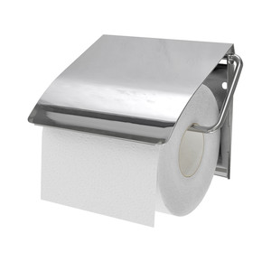 GoodHome Toilet Paper Holder Koros, chrome