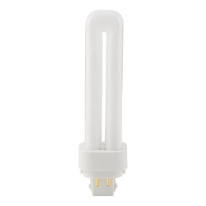 Diall Stick Fluorescent Light Bulb G24q-1 10W 620lm warm white