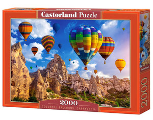 Castorland Jigsaw Puzzle Colourful Balloons, Cappadocia 2000pcs 9+