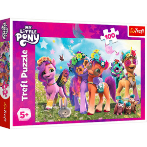 Trefl Children's Puzzle My Little Pony Funny Ponies 100pcs 5+