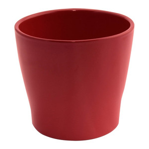 Plant Pot Cover Toscania, indoor, 19cm, red