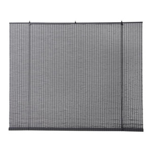 Corded Bamboo Roller Blind Colours Java 180x180cm, grey