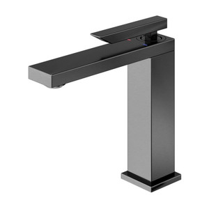 GoodHome Wash-basin Mixer Tap Titanium, silver