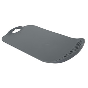 Chopping Board with Strainer, grey