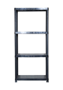 Plastic Shelving Unit 130 x 61 x 31 cm 4 Shelves