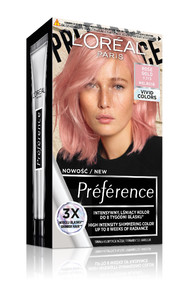 L'Oreal Preference Vivid Colors Hair Dye 9.213 Rose Gold (Melrose)