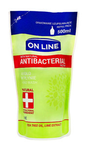 On Line Hand Wash Antibacterial Lime Refill 500ml