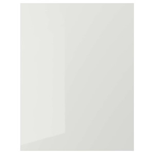 RINGHULT Cover panel, high-gloss light grey, 62x80 cm