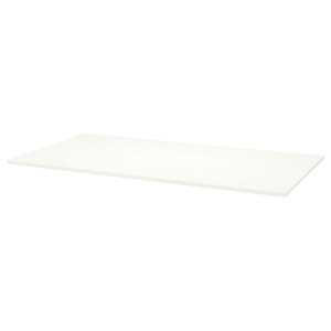 TROTTEN Table top, white, 160x80 cm