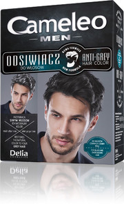 Delia Cosmetics Cameleo Anti Grey Hair Color for Men for Black & Dark Brown Hair