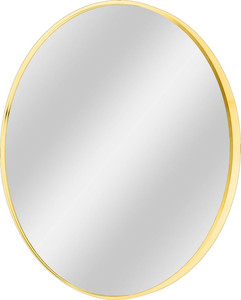 Dubiel Vitrum Round Mirror Nico 70 cm, gold frame