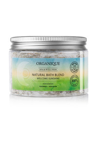 ORGANIQUE Spa & Wellness Natural Bath Blend Salt Welcome Sunshine 100% Natural 450g