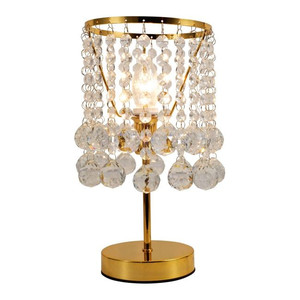 Table Lamp London Crystal 1 x E14, gold