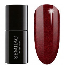 Semilac UV Hybrid Nail Polish 306 Divine Red 7ml