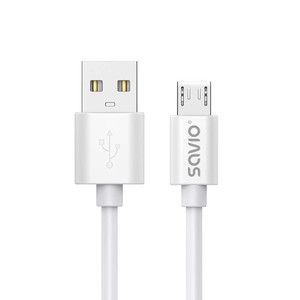 Savio Cable USB- A - micro USB 3m CL-167