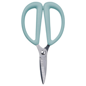 BRYTBÖNA Herb scissors, light grey-blue