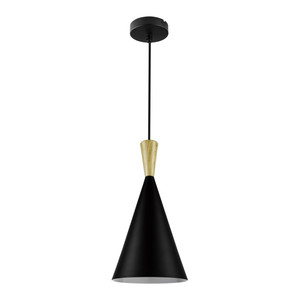 GoodHome Pendant Lamp Arraqis E27 19cm, black