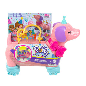 Polly Pocket Dolls Puppy Party Playset HKV52 4+