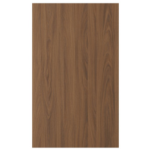 TISTORP Door, brown walnut effect, 60x100 cm