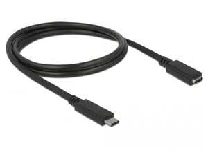 Delock Extension Cable USB 3.1 CM-CF 0.5m, black