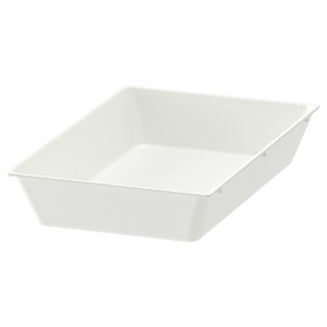 UPPDATERA Utensil tray, white, 20x31 cm