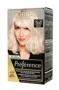 L'Oréal Hair Dye Recital Préférence Z2 Stockholm 10.21 Very Very Bright Blonde Opalescent