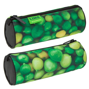 Pencil Case Barrel Lime