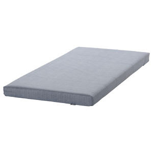 ÅGOTNES Foam mattress, firm/light blue, 80x200 cm