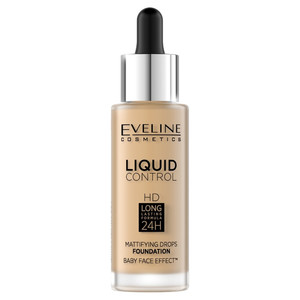 Eveline Foundation with Dropper Liquid Control HD 016