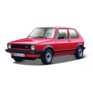 Bburago Metal Model Volkswagen Golf Mk1 GTI 1979 Red 1:24 3+