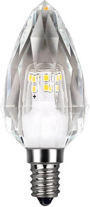 Crystal LED Bulb Ekolight C37 E14 350 lm 4000 K