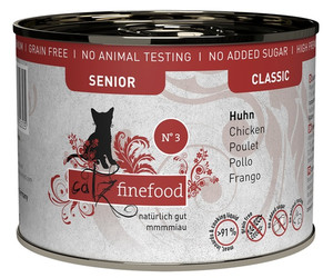 Catz Finefood Classic Senior N.03 Chicken Cat Wet Food 200g