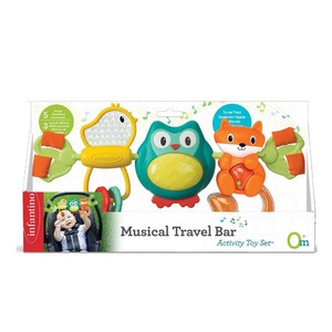 Infantino Spin & Sing Musical Travel Bar Activity Toy 0+