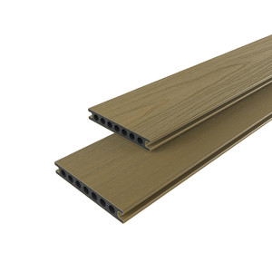 GoodHome Composite Deck Board 2.2 x 14.5 x 220 cm, oak