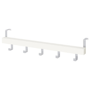 TJUSIG Hanger for door/wall, white, 60 cm