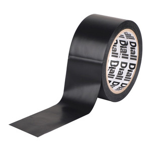 Diall PVC Repairing Tape 50 mm x 25 m, black