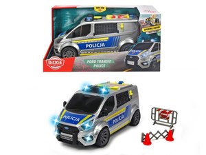 Dickie Police Vehicle Ford Transit 28cm 3+